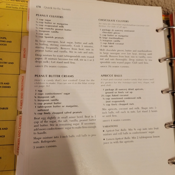 VINTAGE Betty Crocker Cookbook Binder (1974) - Picture 14 of 16